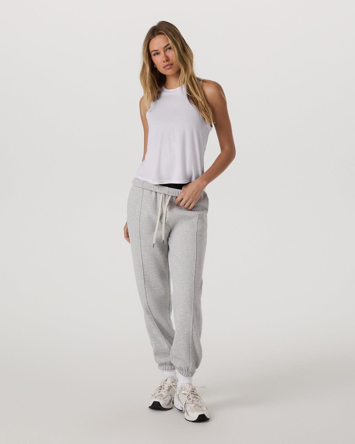 Vuori Energy Top Women's White Athletic Tank Top