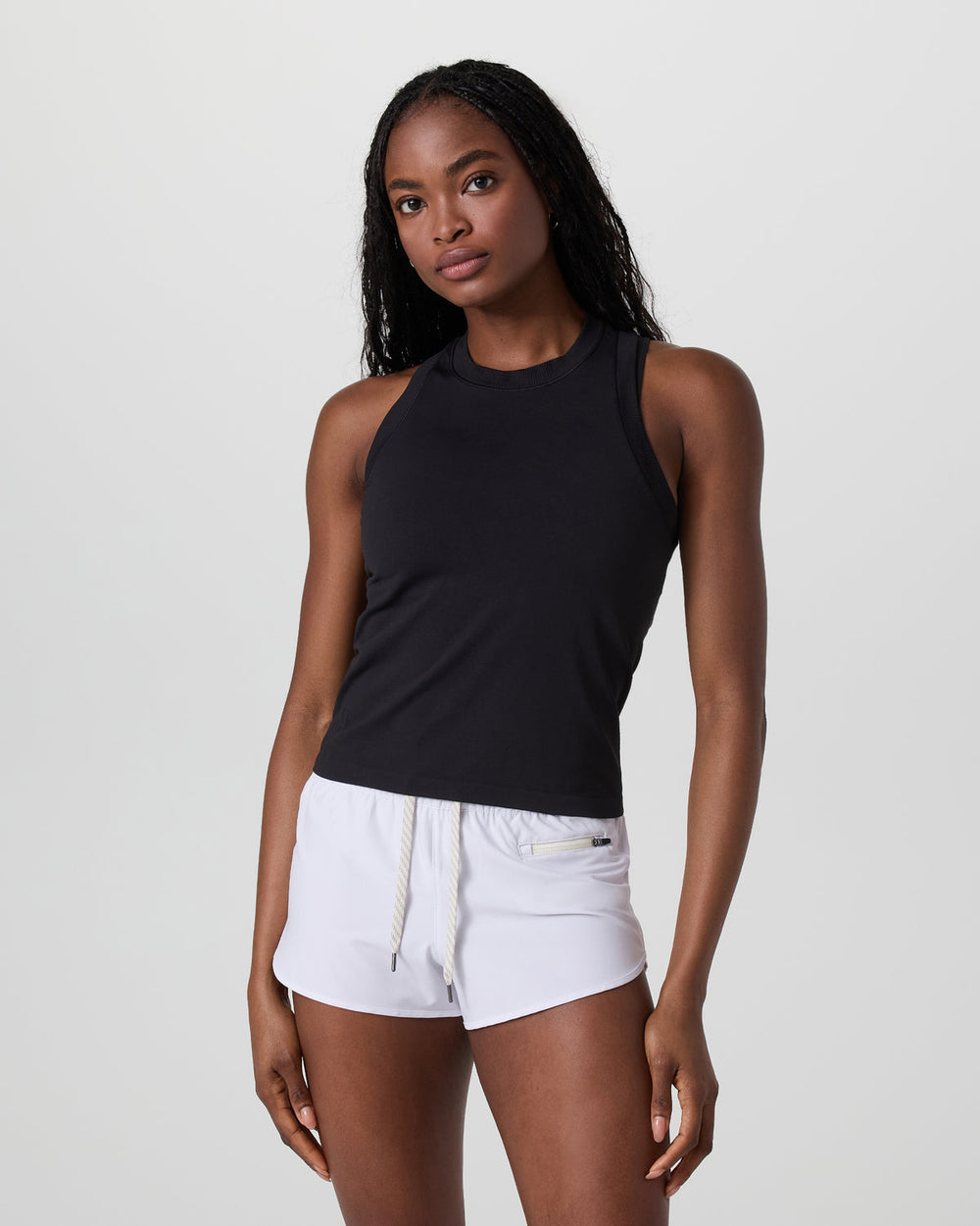 Vuori Seamless Surge Tank Black