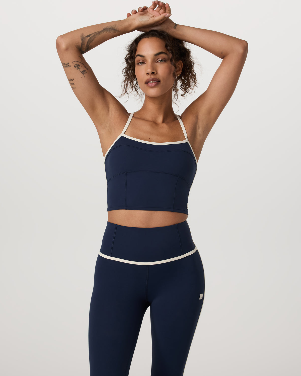 Vuori Vuori AllTheFeels™ Corset Tank Women's Blue Coast Top