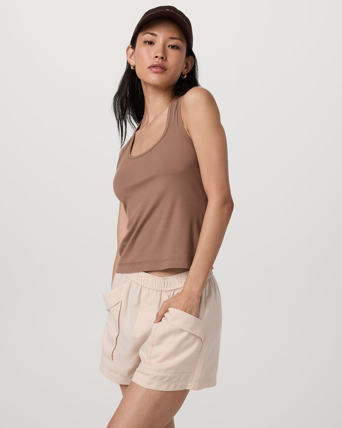 Vuori Pose Layering Tank Women's Nutmeg Tank Top