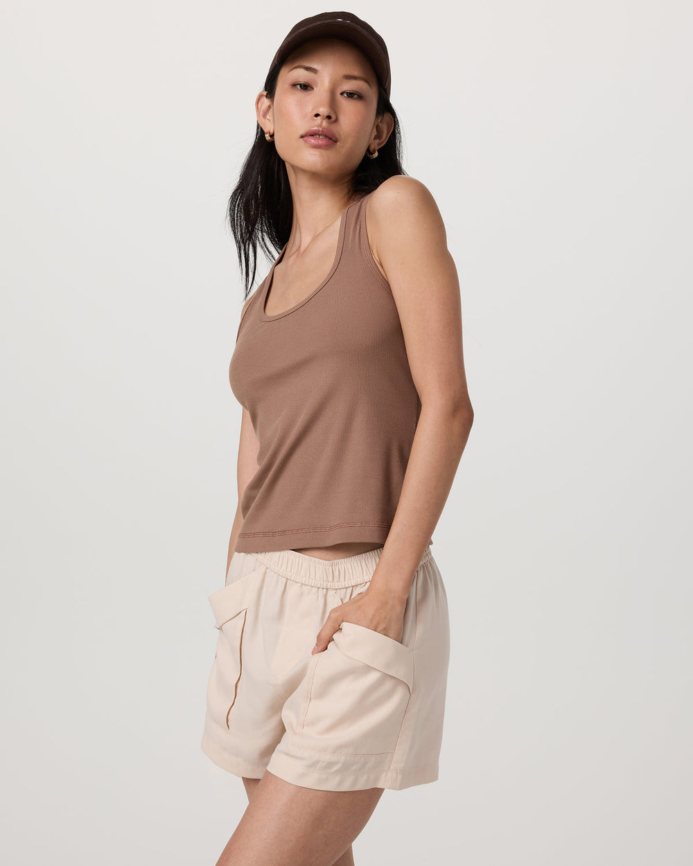 Vuori Pose Layering Tank Women's Nutmeg Tank Top