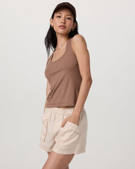 Vuori Pose Layering Tank Women's Nutmeg Tank Top