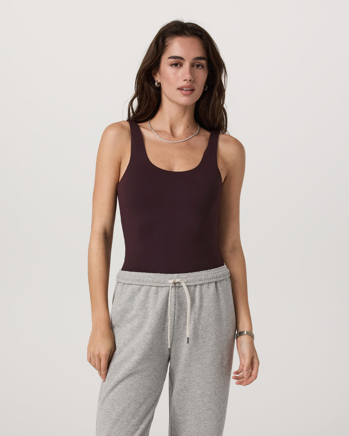 Vuori SL Halo Bodysuit Women's Raisin Bodysuit