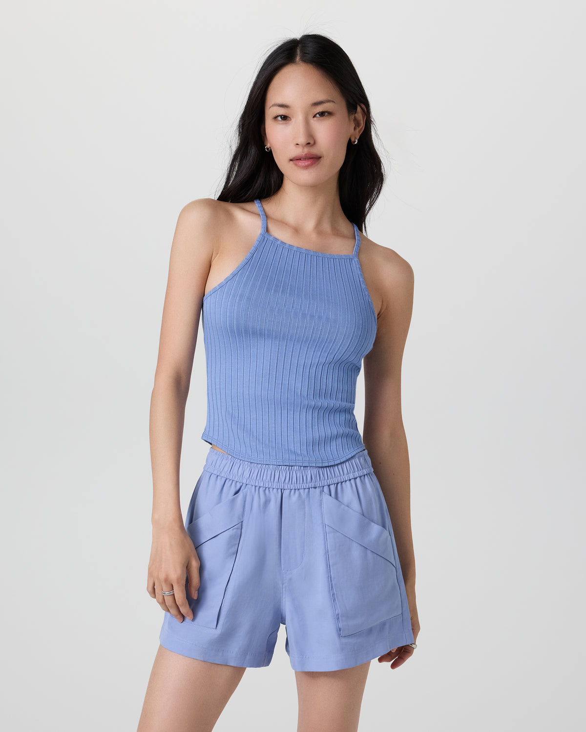 Vuori Marina Rib Tank Bluebell