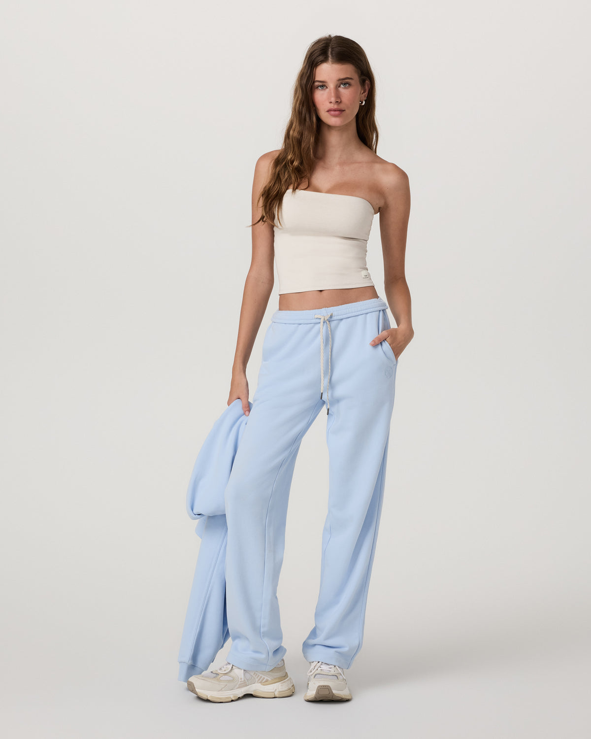 Vuori Halo Tube Top Women's Ecru Heather Tube Top