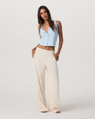 Vuori Pose Cardigan Tank Light Mist