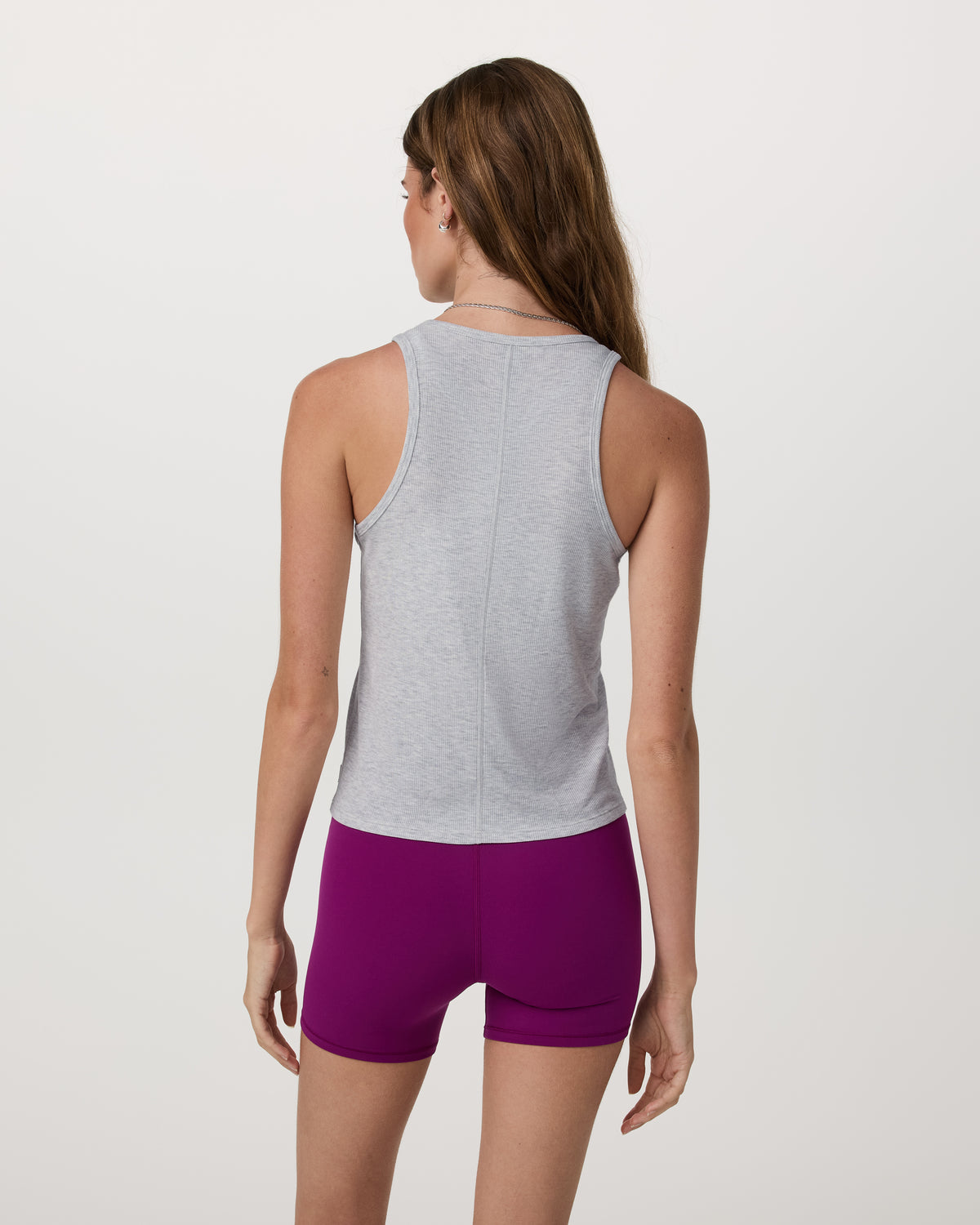 Vuori Cove Boyfriend Tank Women's Light Heather Grey Tank Top