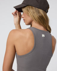Vuori Pose Plyo Tank Women's Chia Rib Tank Top