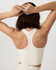 Vuori Elevation Racerback Tank Women's Bone Heather Top