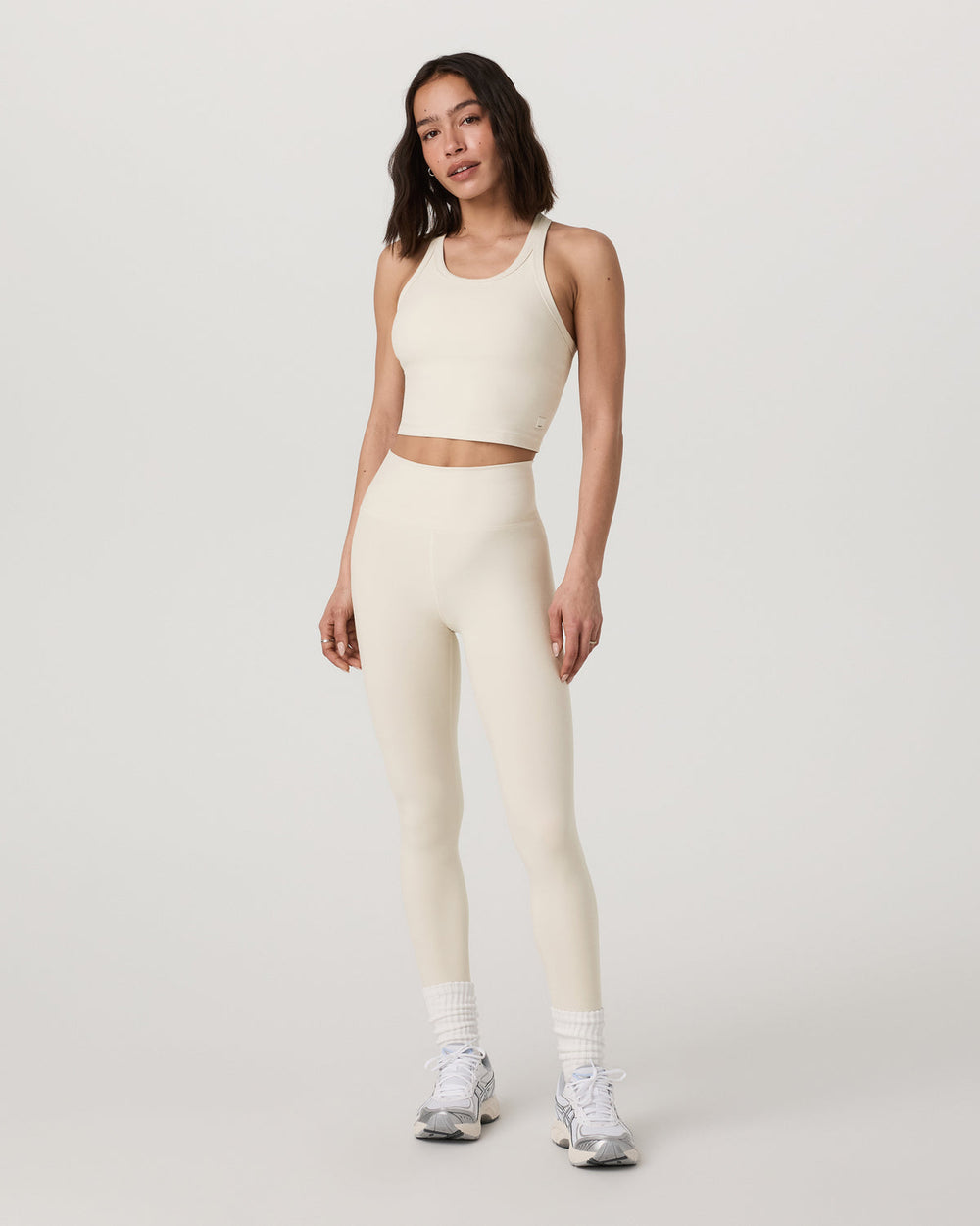 Vuori Elevation Racerback Tank Women's Bone Heather Top