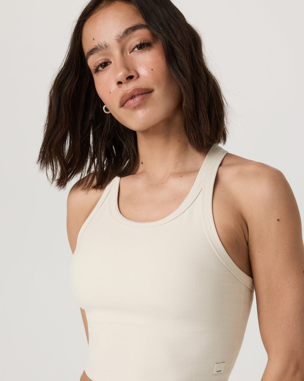 Vuori Elevation Racerback Tank Women's Bone Heather Top