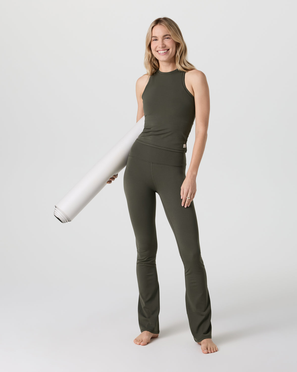 Vuori Vuori AllTheFeels™ Crew Tank Kale