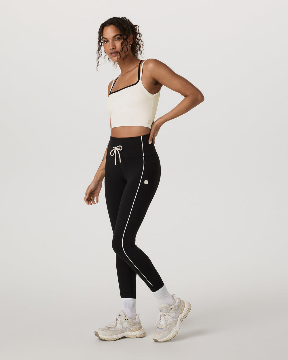 Vuori Daily Layered Tank Women's Marshmallow Performance Top