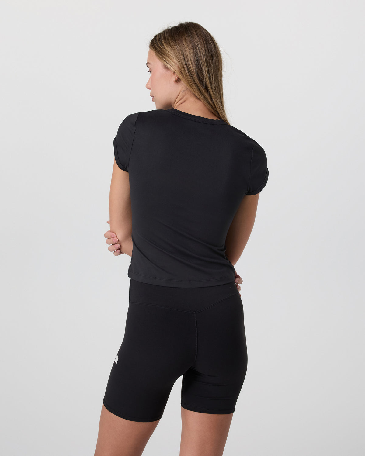 Vuori Halo Baby Tee Solid Black