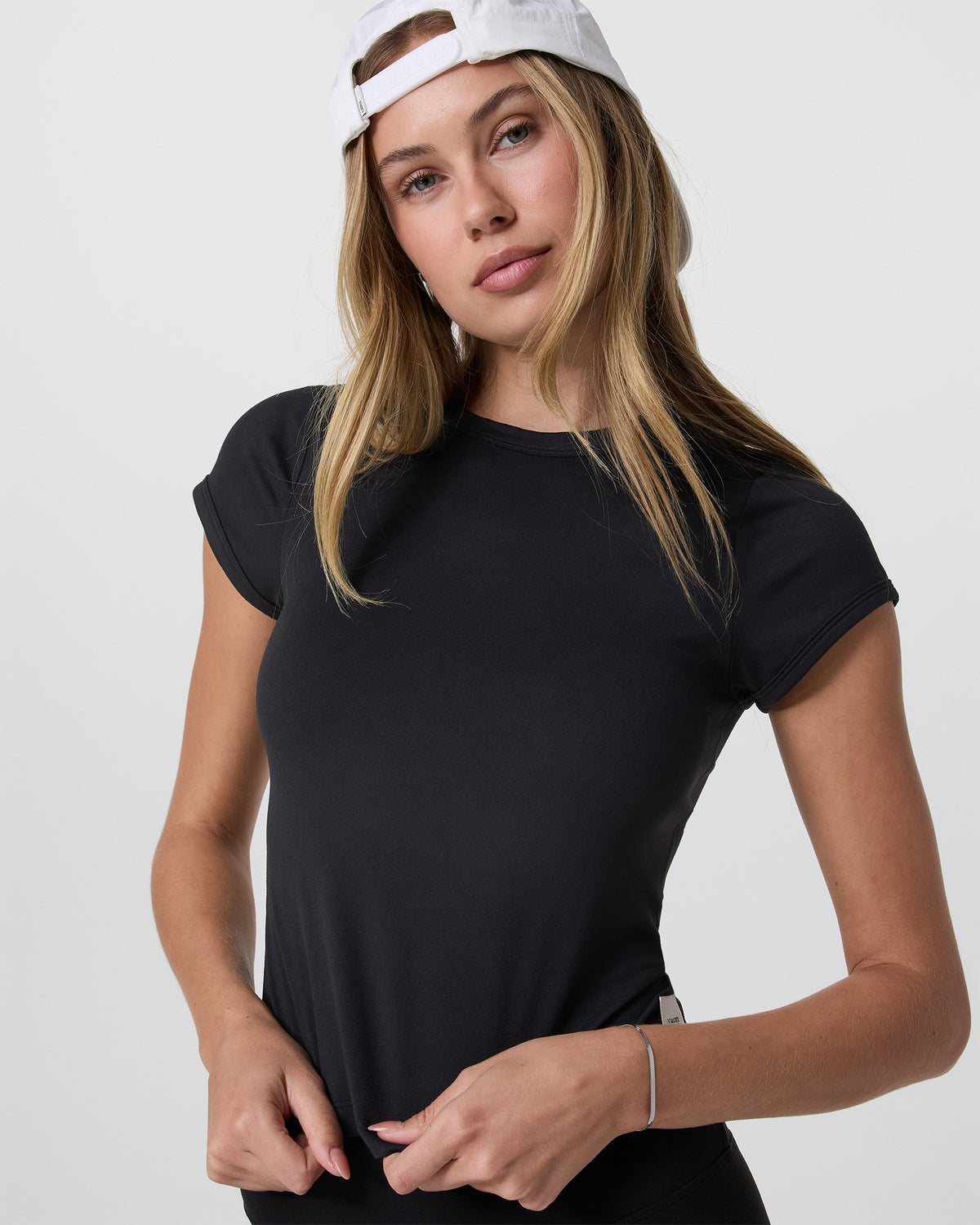 Vuori Halo Baby Tee Solid Black