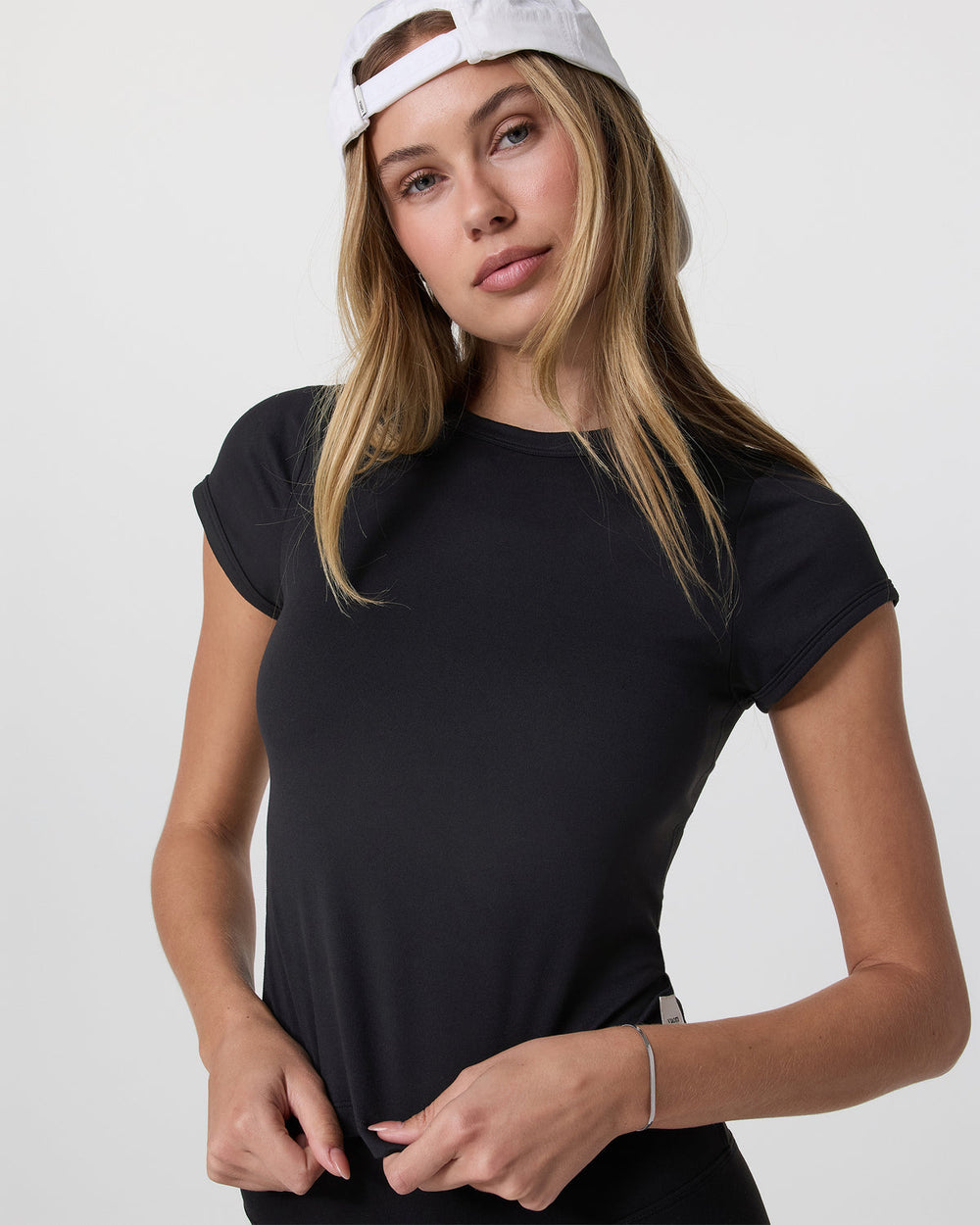 Vuori Halo Baby Tee Solid Black
