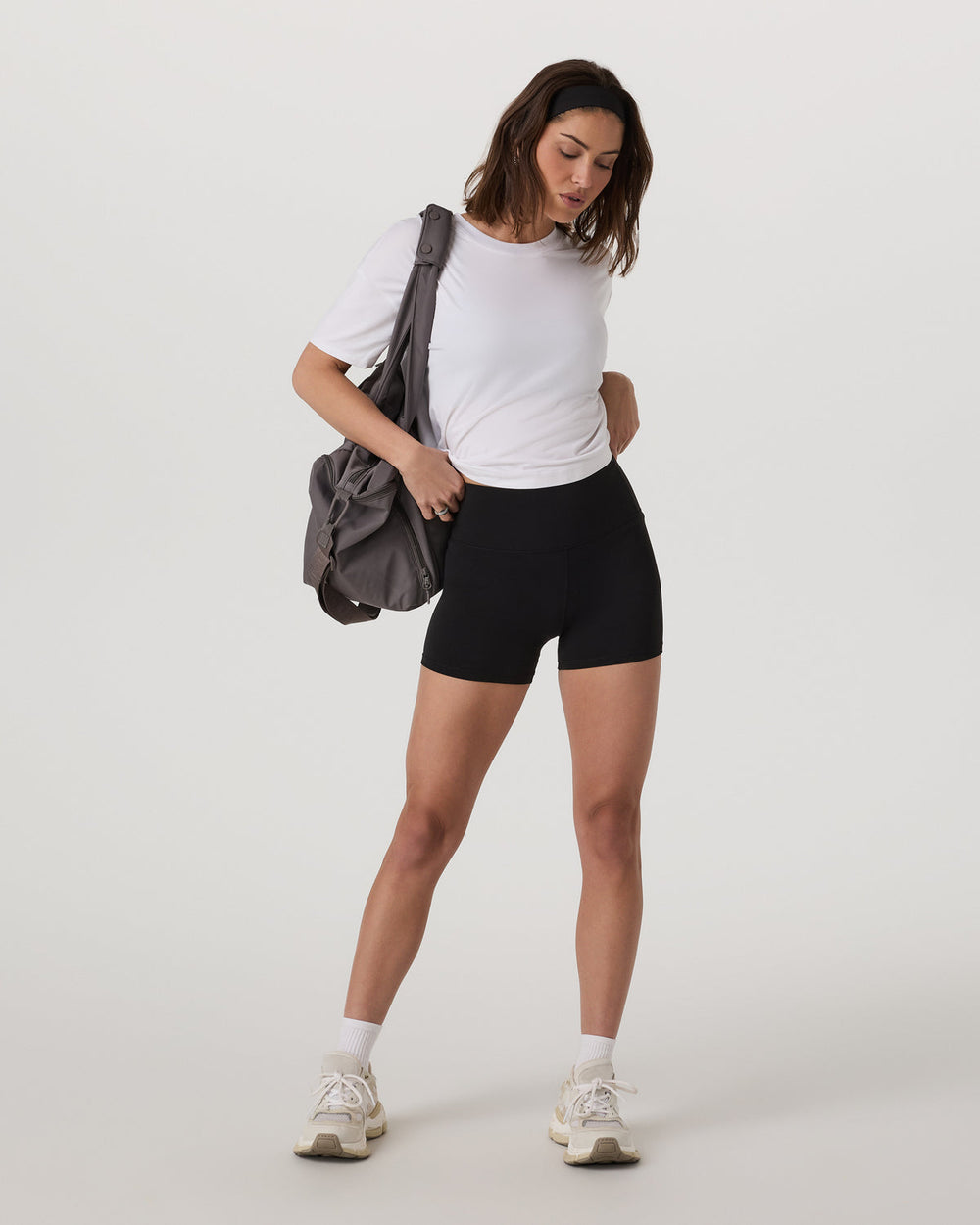 Vuori Energy Tee Women's White Oversized Tee