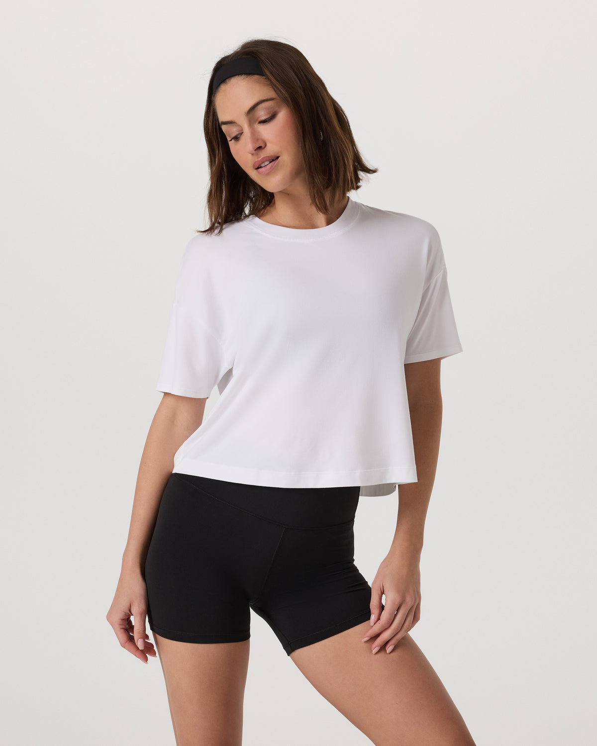 Vuori Energy Tee Women's White Oversized Tee