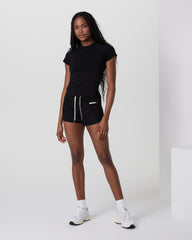 Vuori Short Sleeve Seamless Surge Tee Black