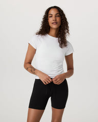 Vuori Short Sleeve Seamless Surge Tee White