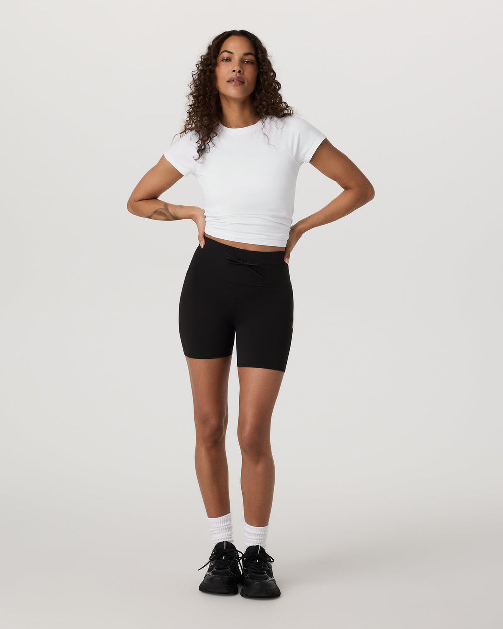 Vuori Short Sleeve Seamless Surge Tee White