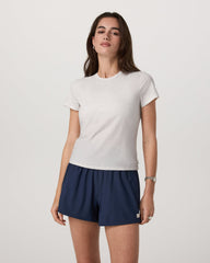 Vuori Short Sleeve Feather Classic Tee White Heather T-Shirt