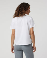 Vuori Feather Tee Women's White Lightweight Tee