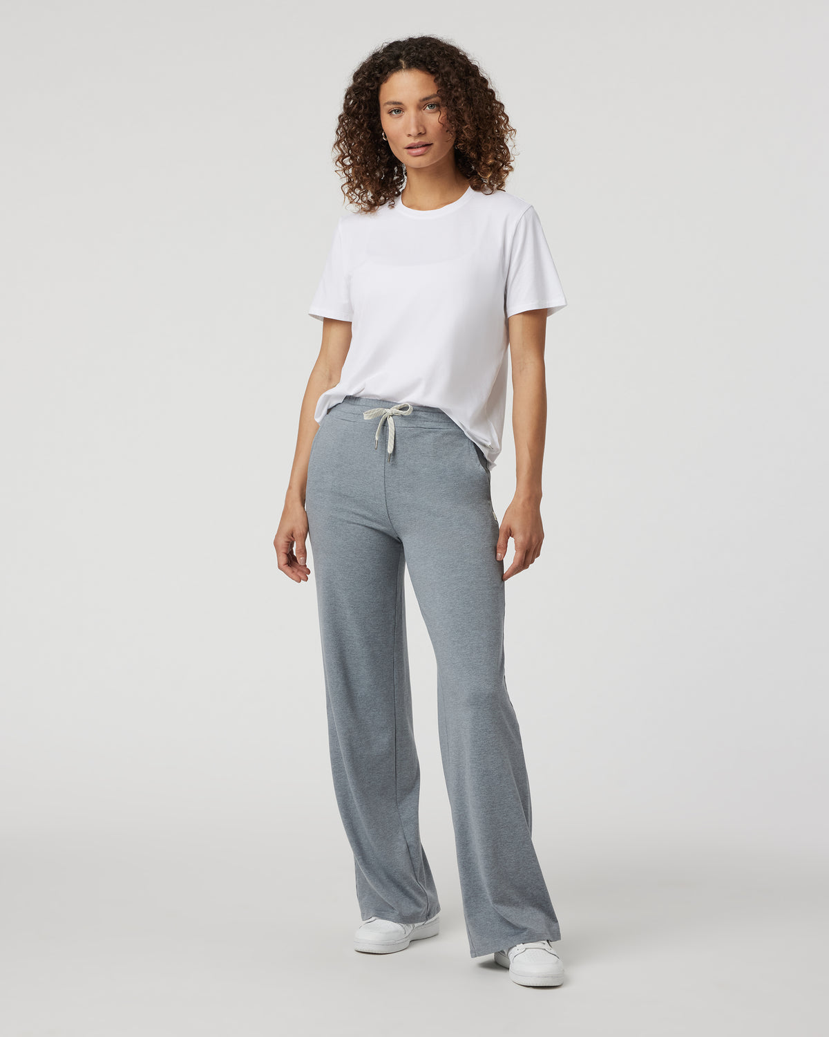 Vuori Feather Tee Women's White Lightweight Tee