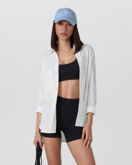 Vuori Trestles Twill Button Up White