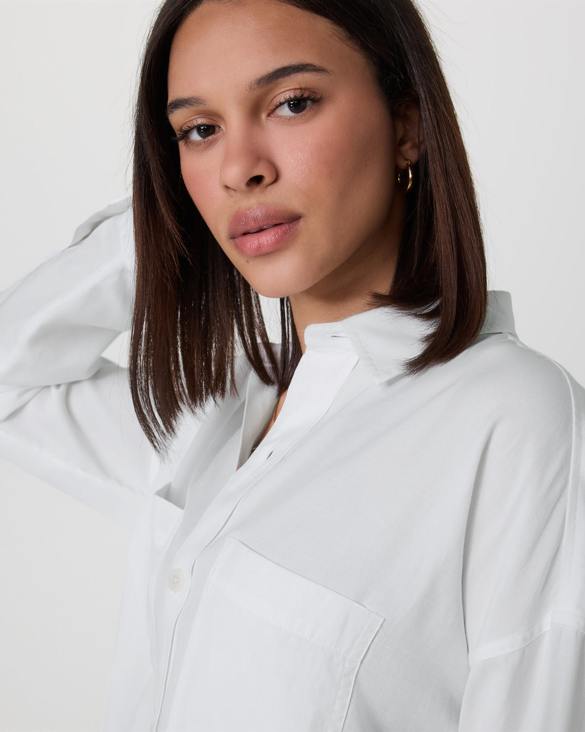 Vuori Trestles Twill Button Up White