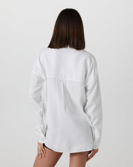 Vuori Trestles Twill Button Up White