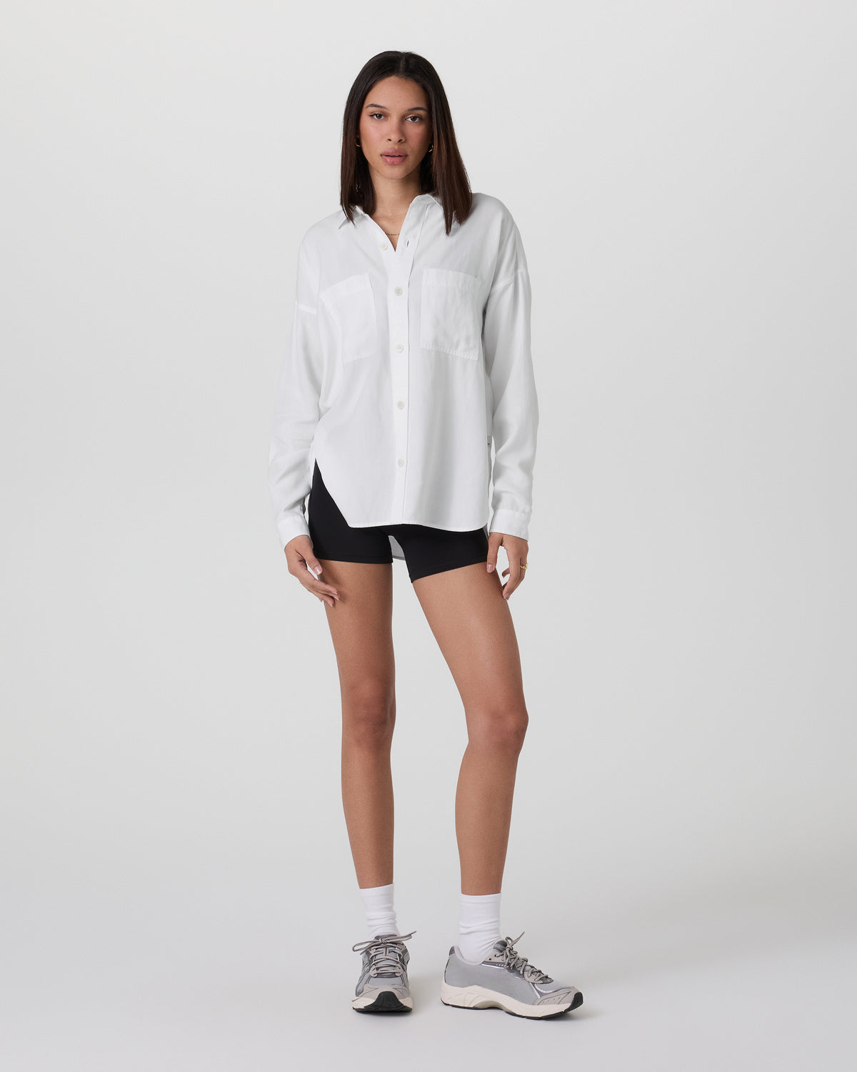 Vuori Trestles Twill Button Up White