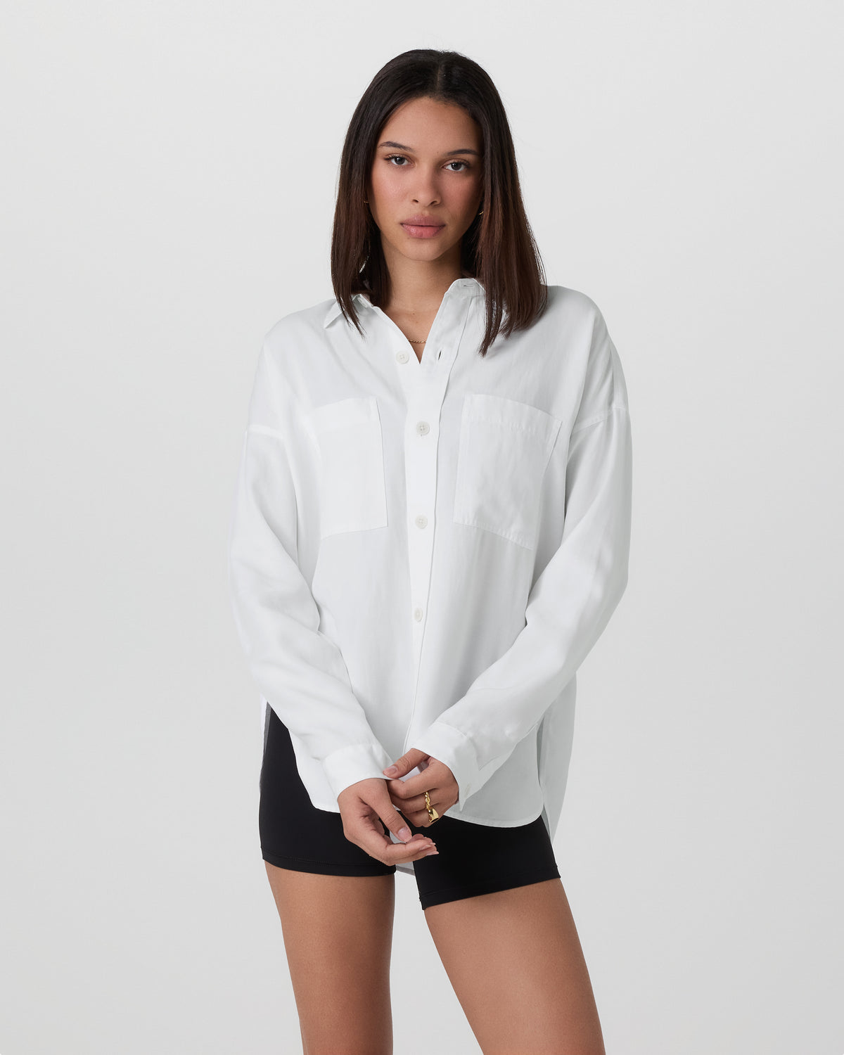 Vuori Trestles Twill Button Up White