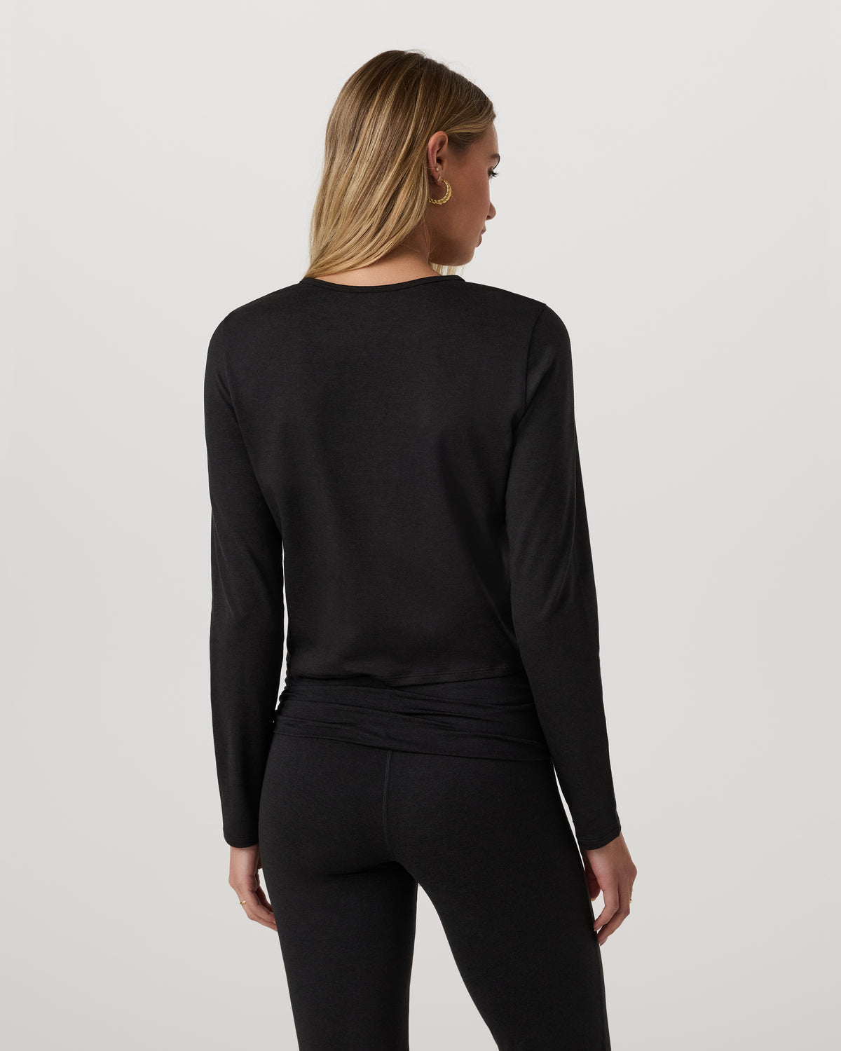 Vuori Halo Cardigan 2.0 Black Heather