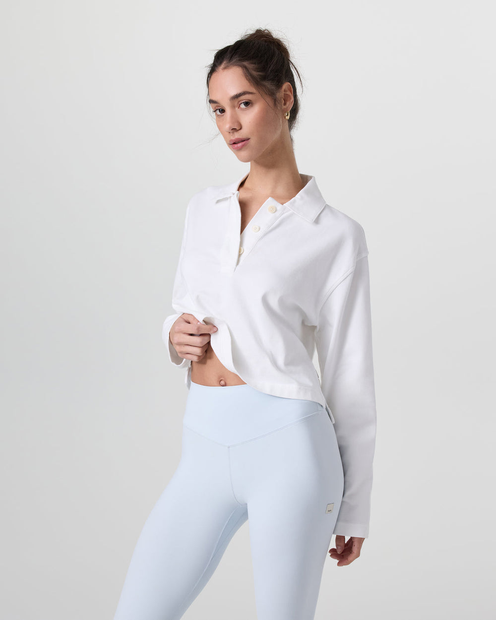 Vuori Mackenzie Rugby Polo White