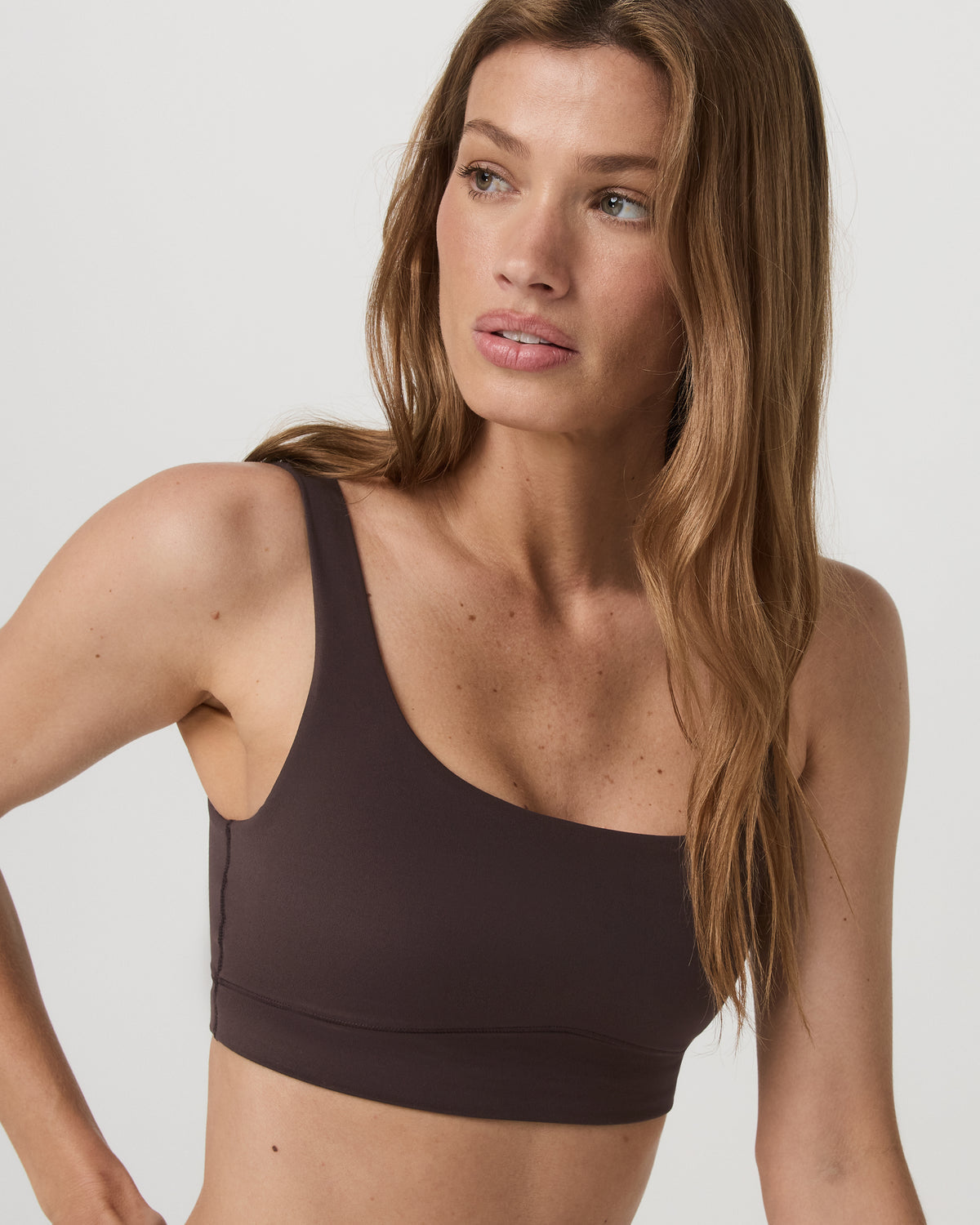 Vuori Vuori AllTheForm™ Bra Women's French Roast Sports Bra
