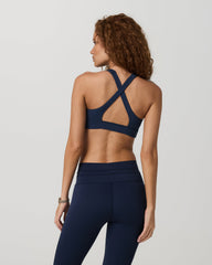 Vuori Daily Form Bra Women's Blue Coast Racerback Sports Bra