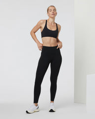 Vuori Yosemite Bra Black Strappy Sports Bra