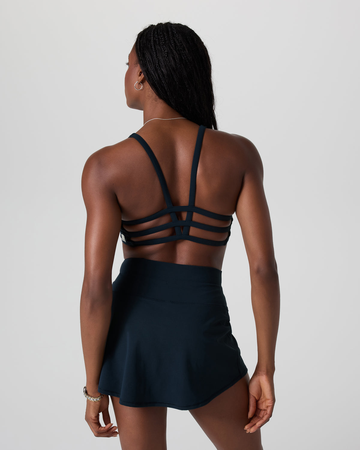 Vuori Yosemite Bra Ink Strappy Sports Bra