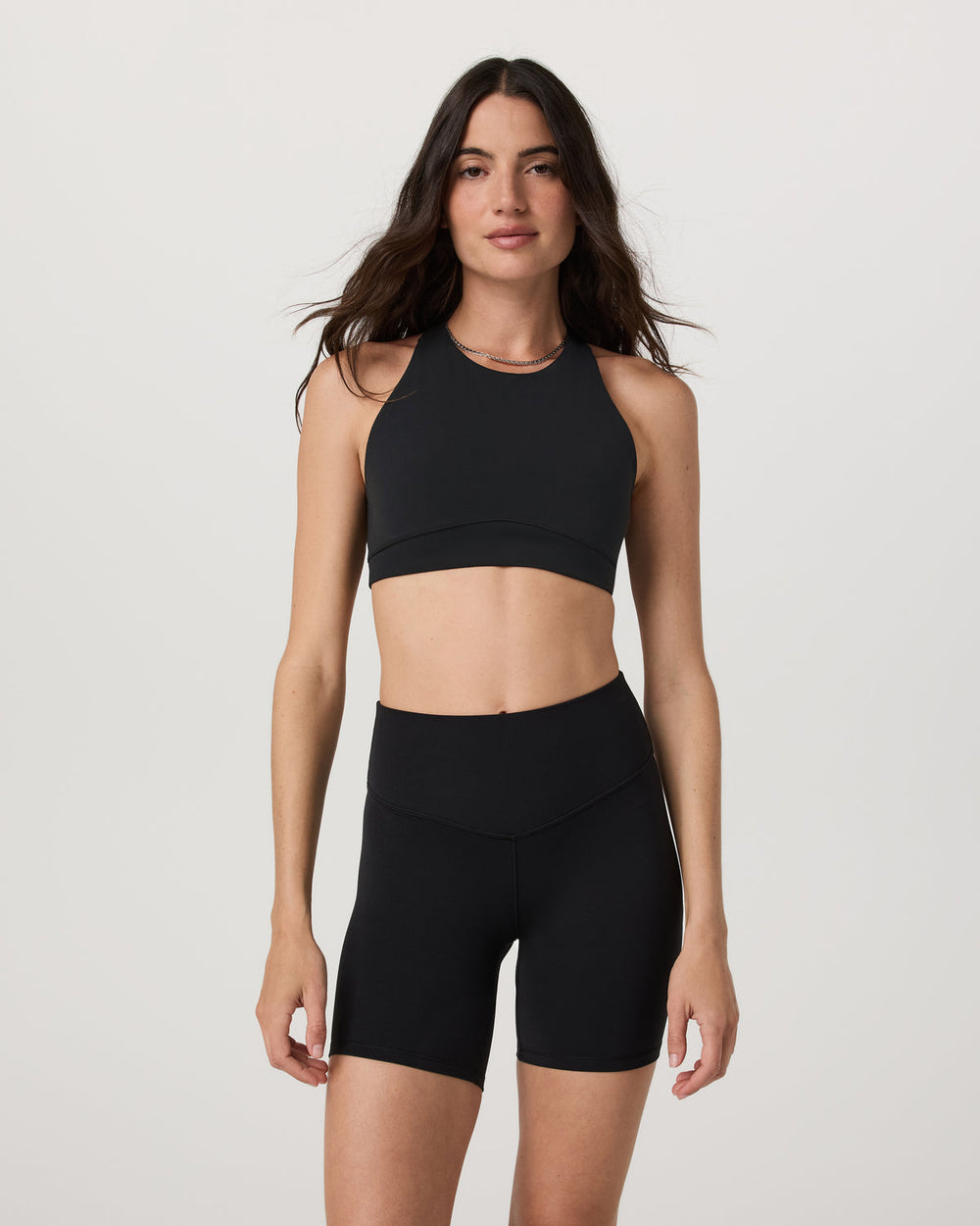 Vuori Vuori AllTheForm™ High Neck Bra Black Sports Bra