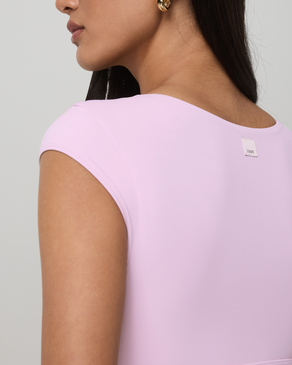 Vuori Vuori AllTheForm™ Short Sleeve Bra Women's Orchid Whisper Bra