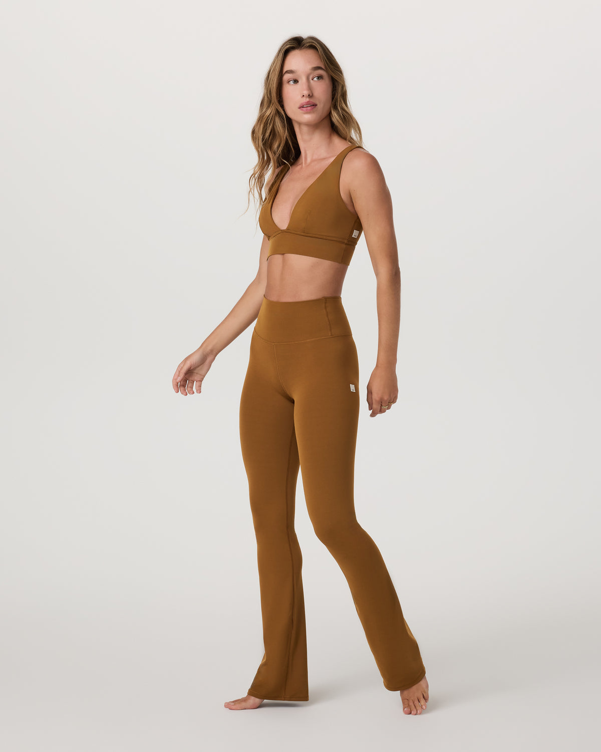 Vuori Vuori AllTheFeels™ Triangle Bra Women's Bra in Rum