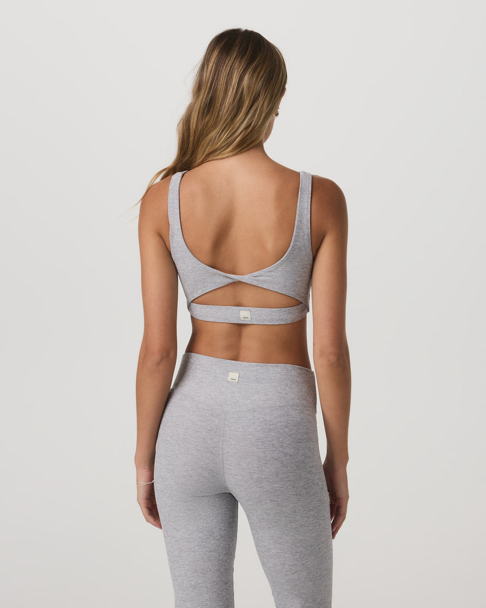 Vuori Elevation Rhythm Bra Light Heather Grey