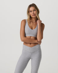 Vuori Elevation Rhythm Bra Light Heather Grey