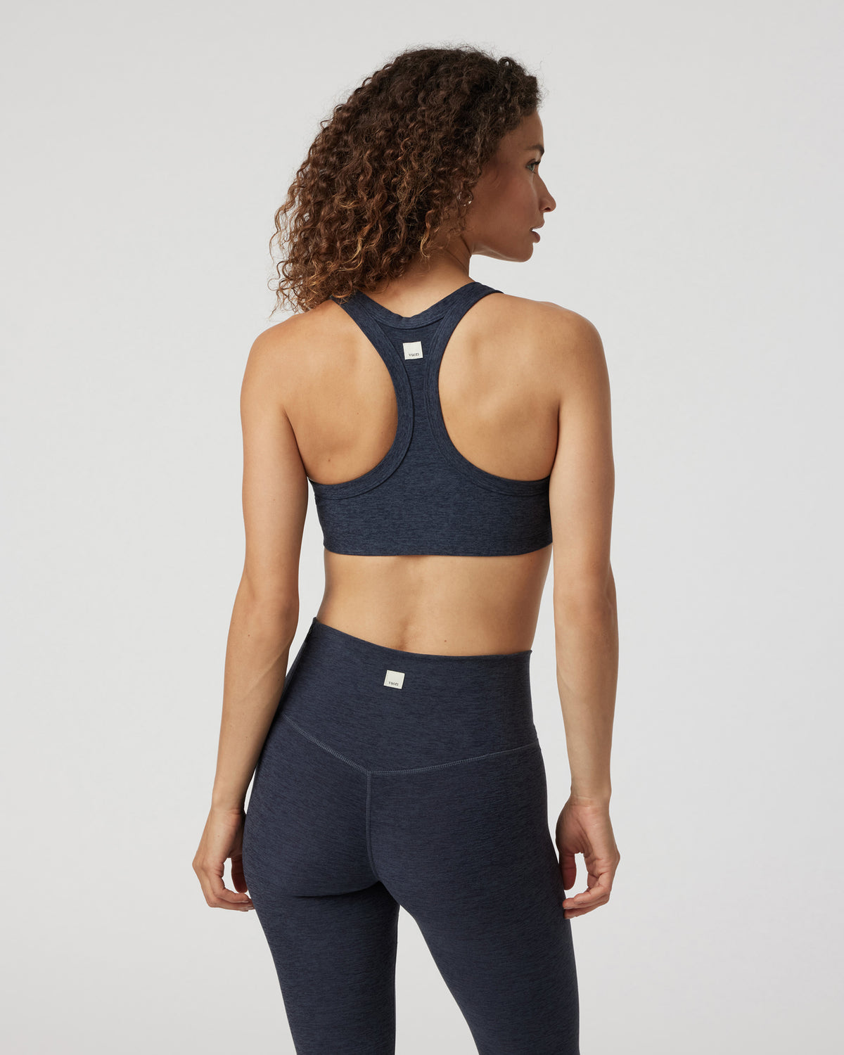 Vuori Elevation Racer Bra Midnight Racerback Sports Bra