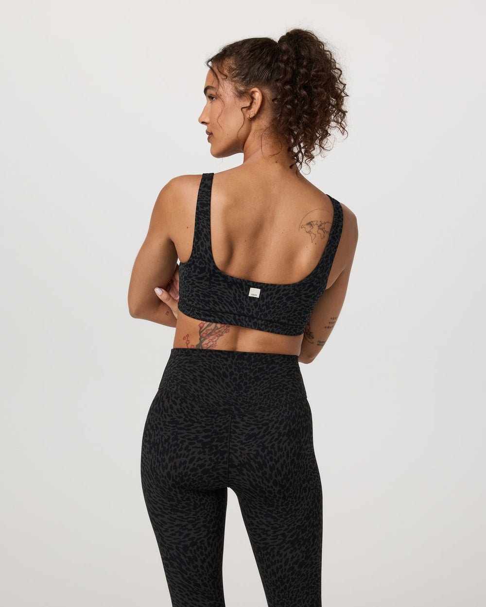 Vuori Vuori AllTheForm™ Bra Black Blurred Torrent Sports Bra