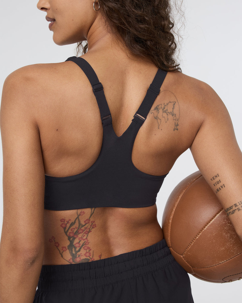 Vuori Dynamic Bra Black Medium Support Sports Bra
