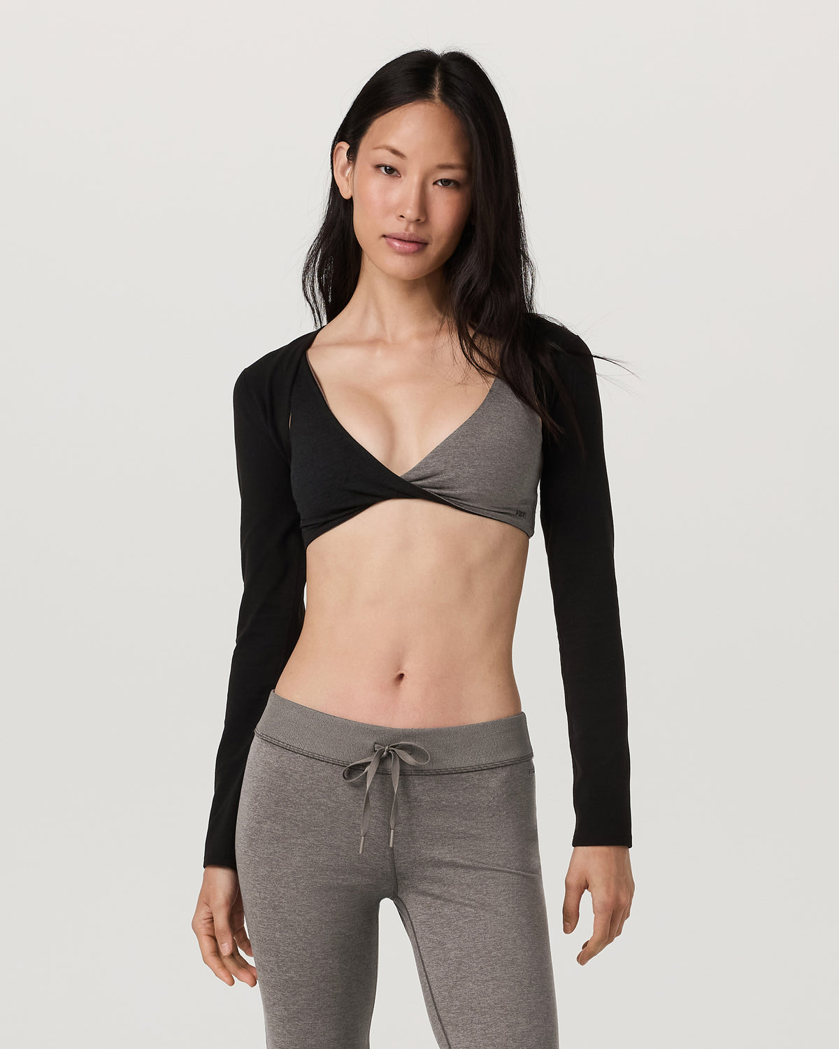Vuori Halo Reversible Bra Women's Chia Heather Sports Bra