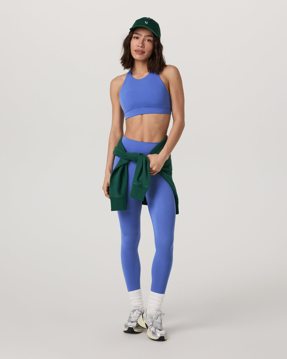Vuori Vuori AllTheForm™ High Neck Bra Bright Iris Sports Bra