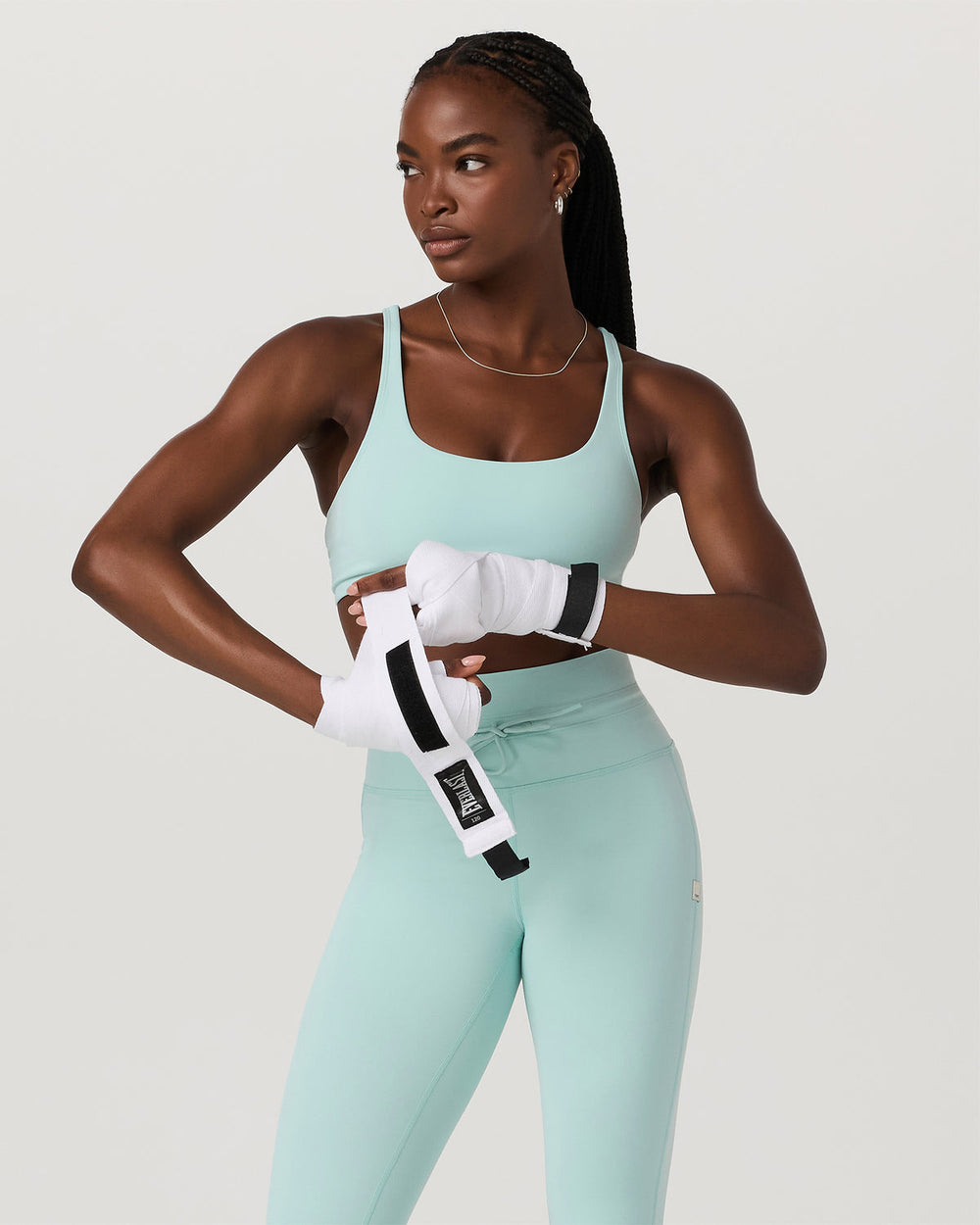 Vuori Yosemite Bra Women's Spearmint Strappy Sports Bra